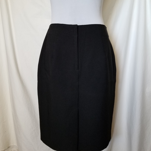 XOXO Black Business Skirt Darts Junior Size 11 - Picture 5 of 9